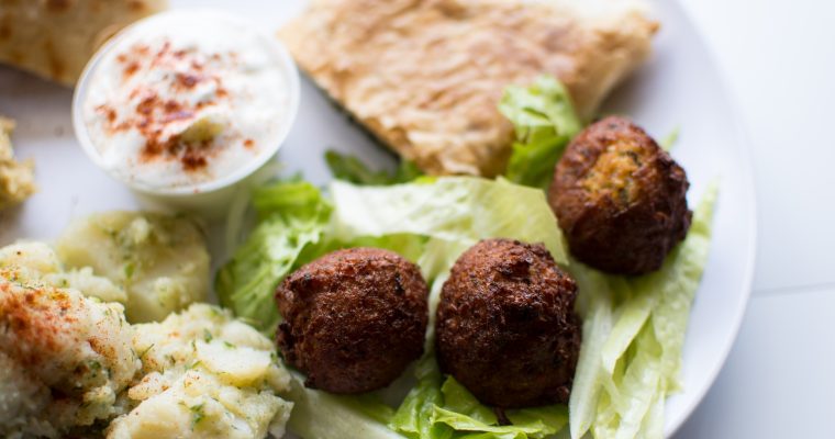 Selbstgemachte Falafel