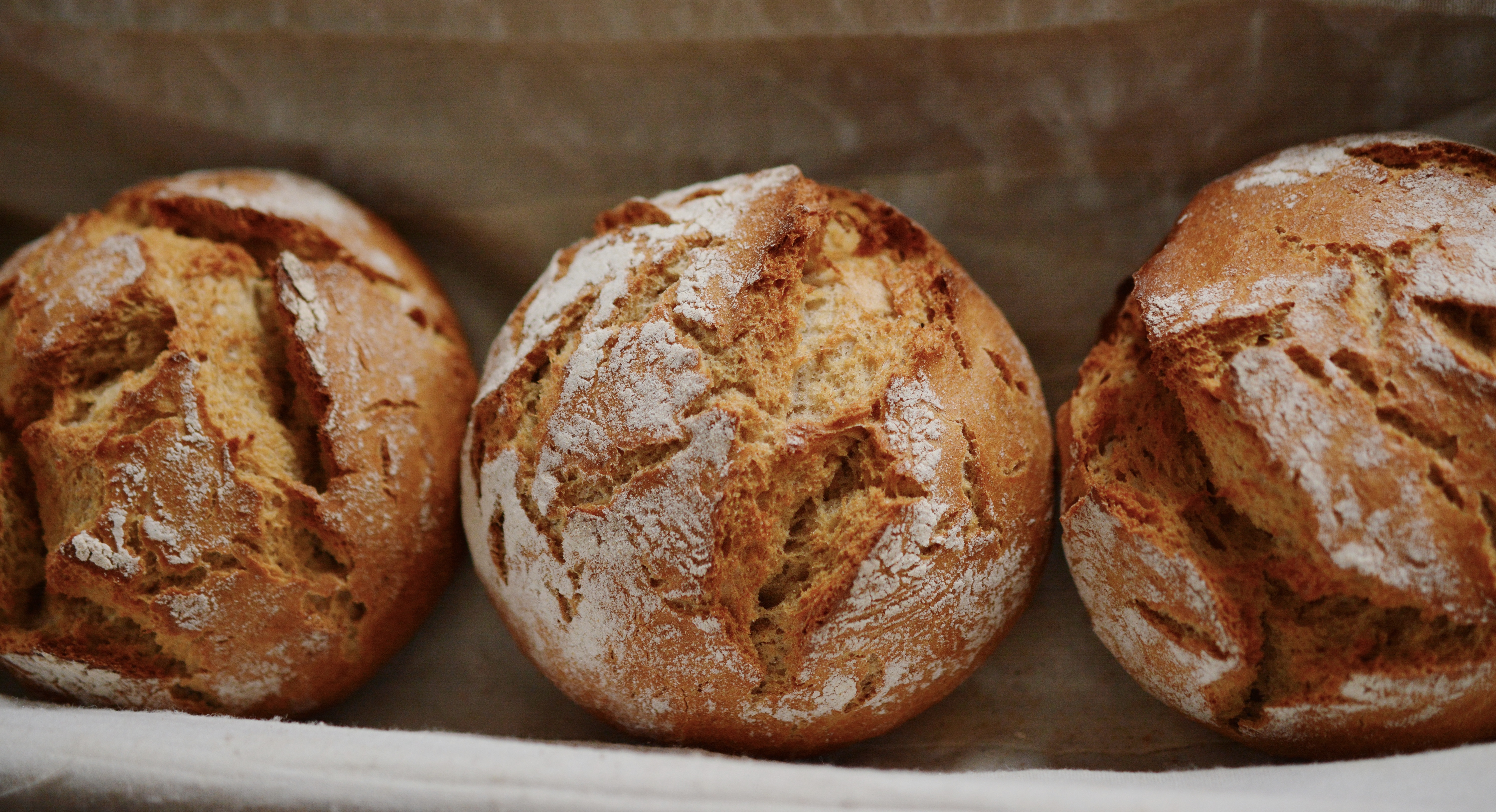 Kartoffel-Rosen-Brötchen mit Dinkel