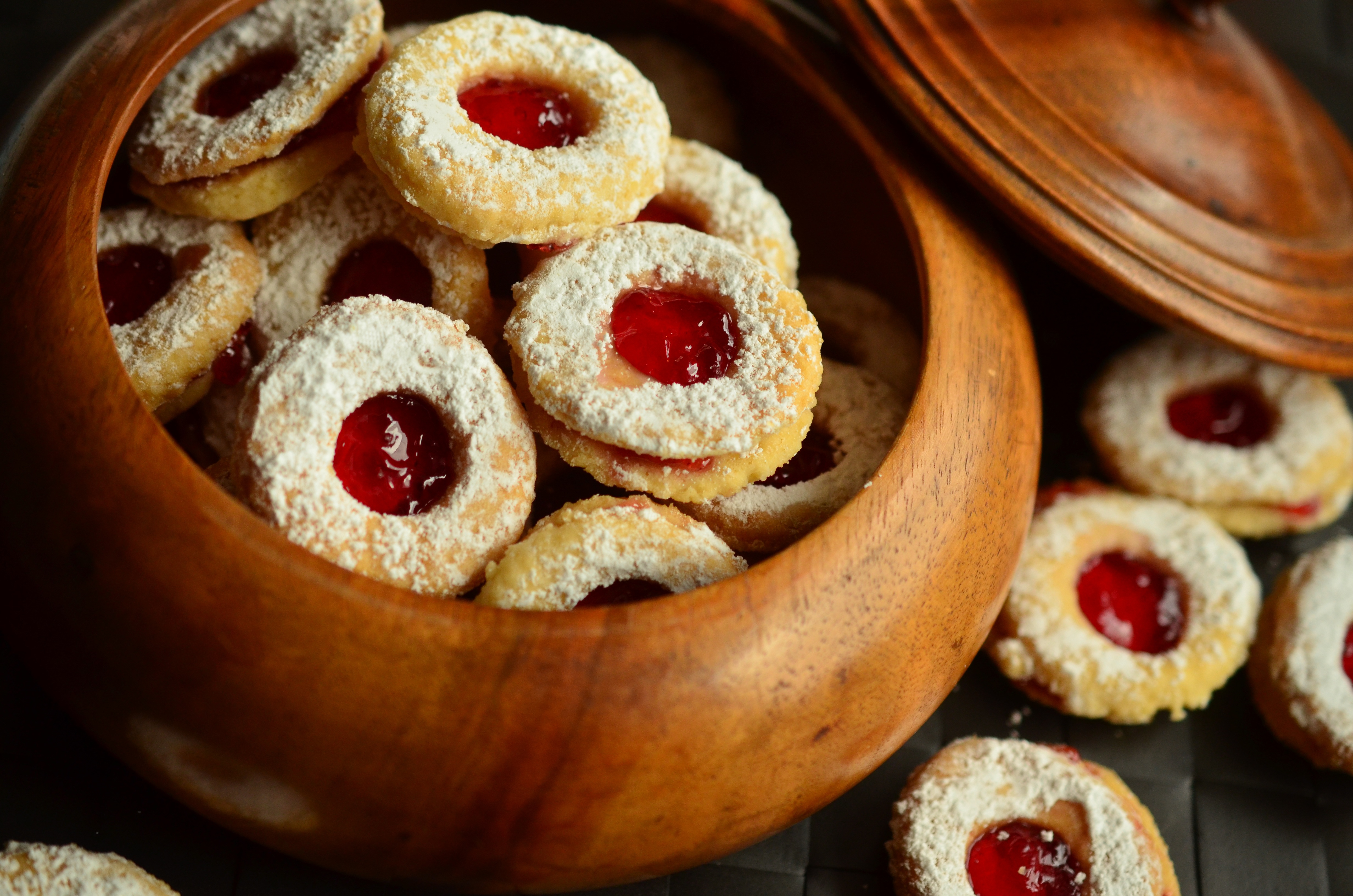 Marmeladen Plätzchen