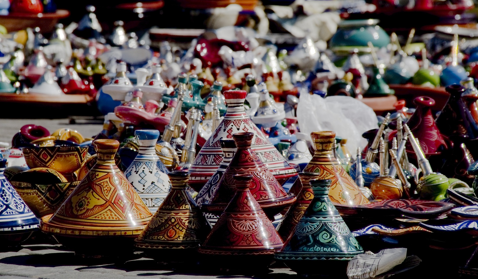 Marokkanischer Eintopf in der Tajine