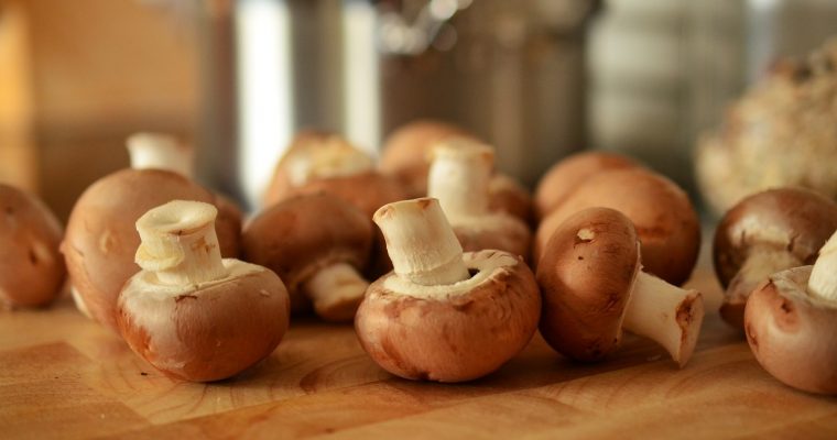 Gebratene Champignons