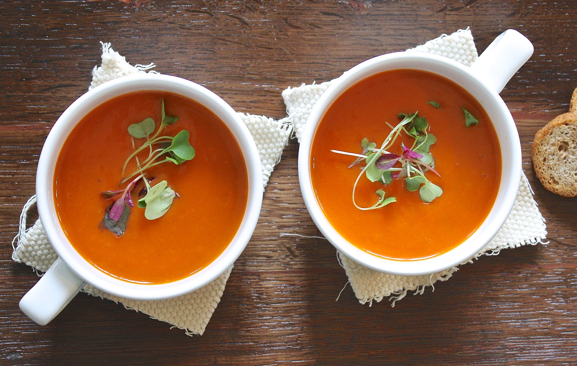 Fruchtige Tomatencremesuppe