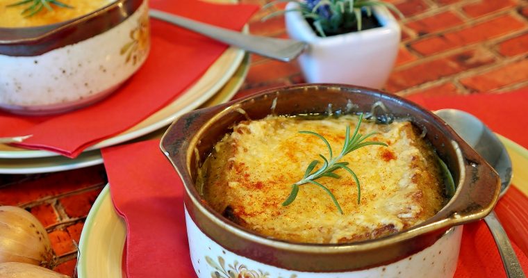 Porree-Zwiebel-Suppe