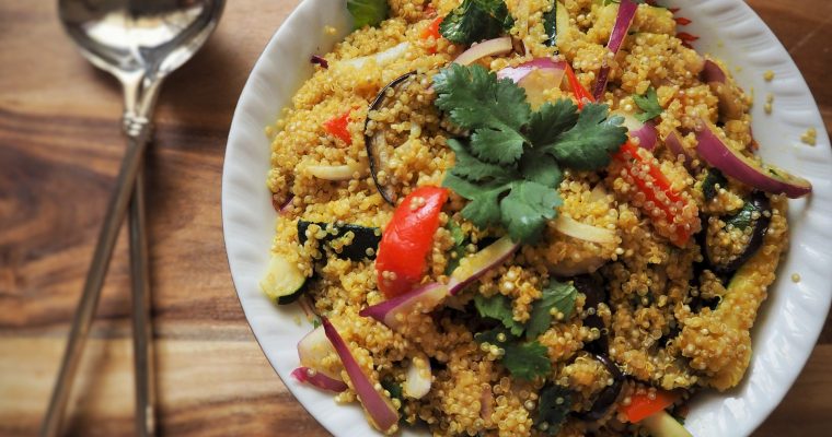 Quinoa Granatapfel Salat