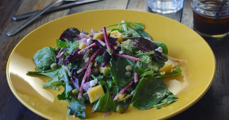 Mango-Mozzarella-Salat