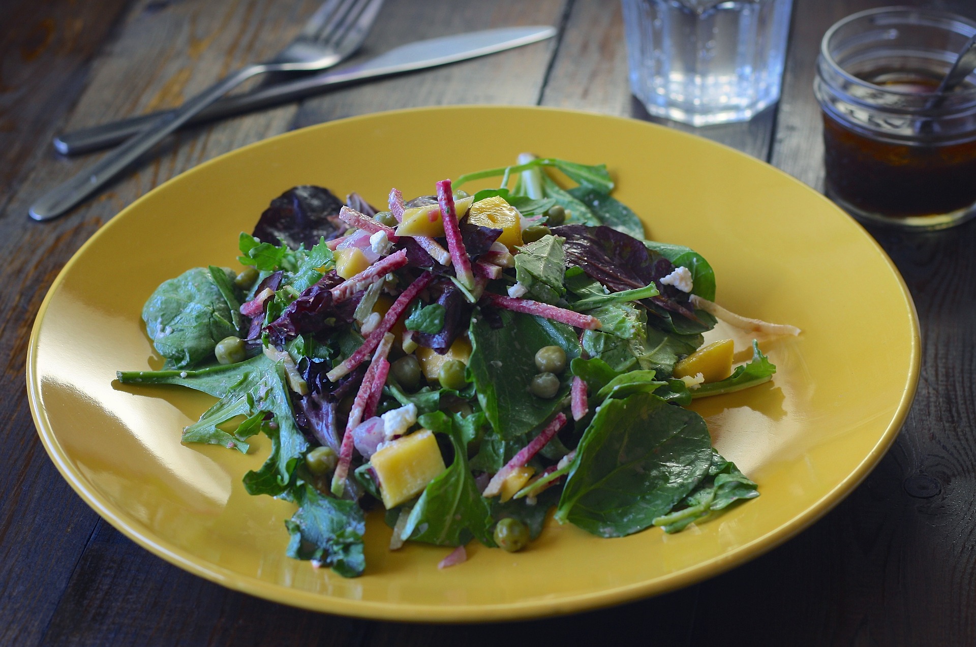 Mango-Mozzarella-Salat