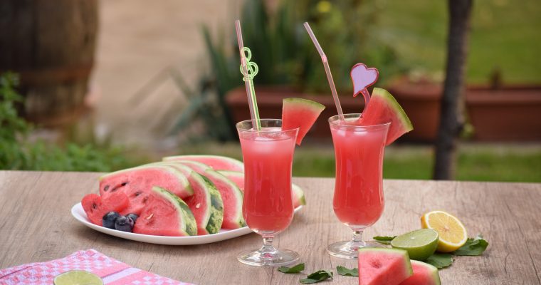 Wassermelonen-Eistee