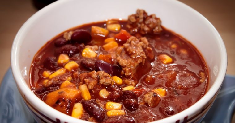 Vegetarisch-veganes Chili sin Carne „SuperNova“