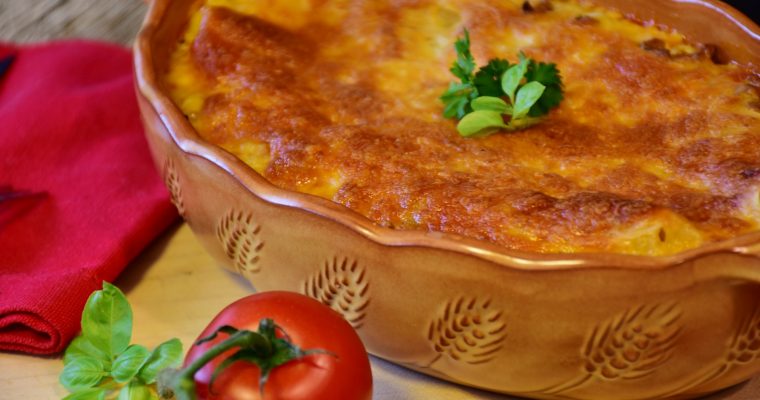 Kohlrabi-Lasagne mit Hackfleisch