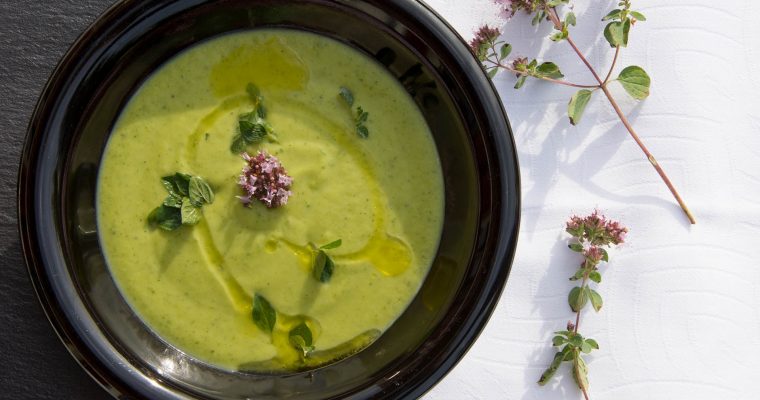 Rosenkohl-Cremesuppe