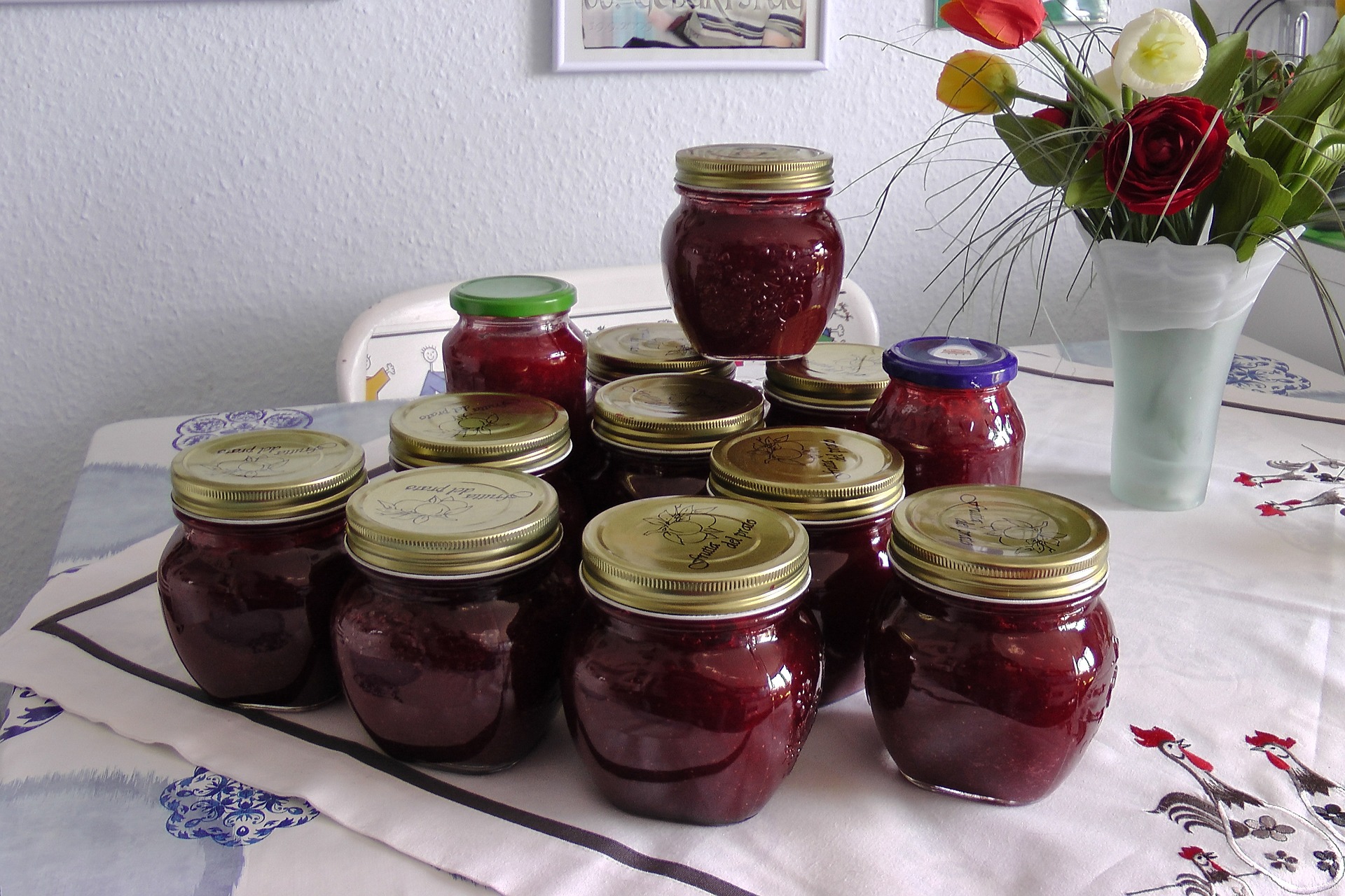 Weihnachtliche Glüh - Kirsch - Marmelade - Lekker Schmekker