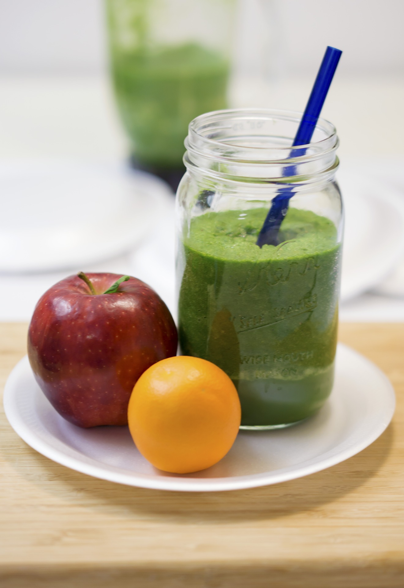 Grüner Winter-Smoothie