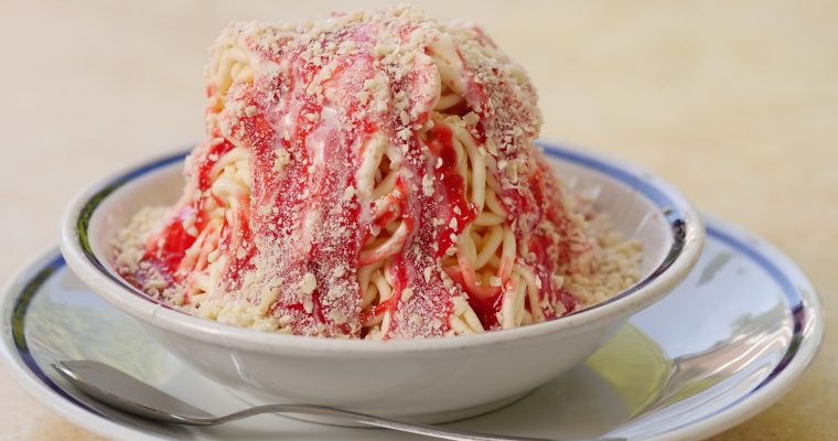 Spaghetti-Eis